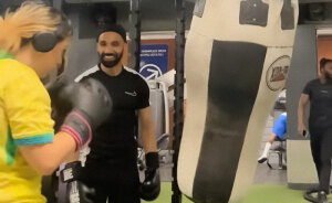 “Male Privilege”: Man Interrupts Woman At The Gym To Use Punching Bag Himself, Sparks Outrage