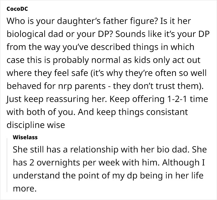 Mom In A Pickle Over 6YO Daughter Hating Long-Term Partner, Turns To Netizens For Advice