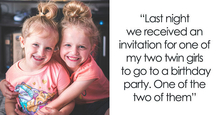 “That Is Wild”: Mom Says ‘Both Or None’ After Only One Of Her Twins Gets A B-Day Invitation