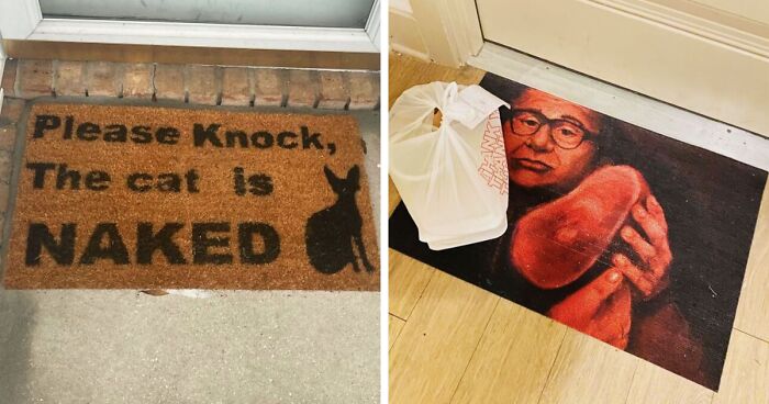 67 Doormats So Witty They Could Easily Make Any Guest Smile, As Shared Online