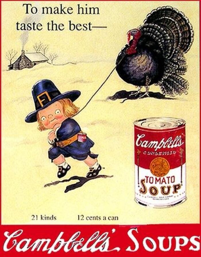 Tomato Soup Thanksgiving Ad