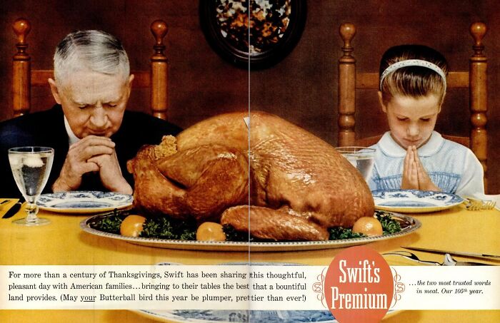 Thanksgiving Ad From Life Magazine