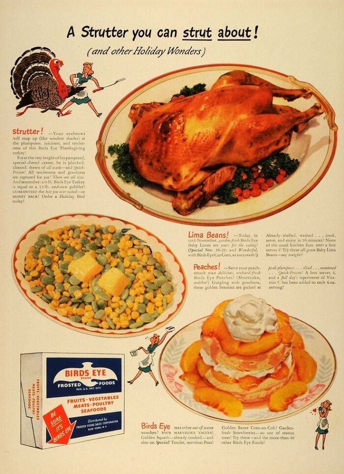 Vintage Thanksgiving Themed Advertising