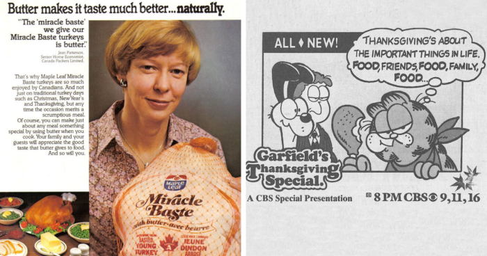 56 Thanksgiving Ads From The Past