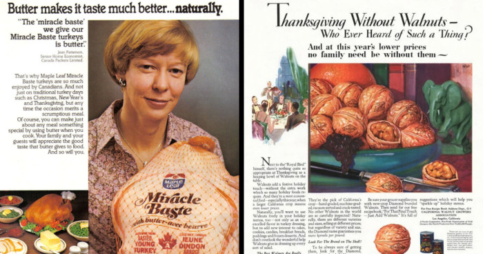 56 Of The Most Interesting Vintage Ads: Thanksgiving Edition