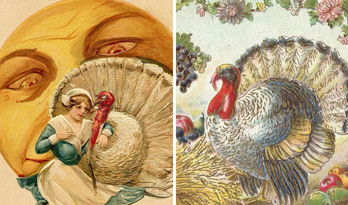 There’s A Whole Genre Of Vintage Thanksgiving Postcards And Here Are 34 Of Them