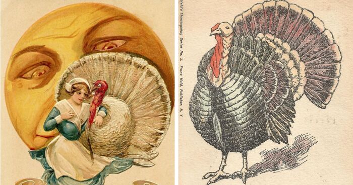 If You Want To Get Into The Thanksgiving Mood, These 34 Vintage Postcards Might Do The Job