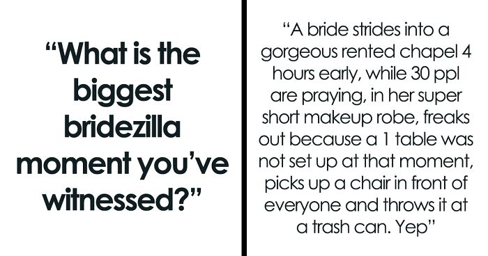 Wedding Organizers Online Tell Their 24 Weirdest Tales About Newlyweds Setting Up Crazy Demands