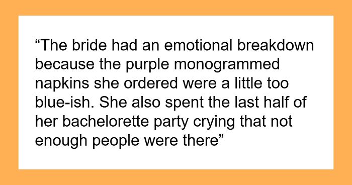 24 Folks Online Share The Wackiest Bridezilla Moments They’ve Spotted At Someone’s Wedding