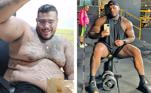 This Brazilian Man Lost Over 121 Pounds In Just One Year And Completely Transformed His Life