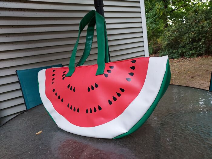 Found This Totally Awesome Watermelon Bag. I Love It