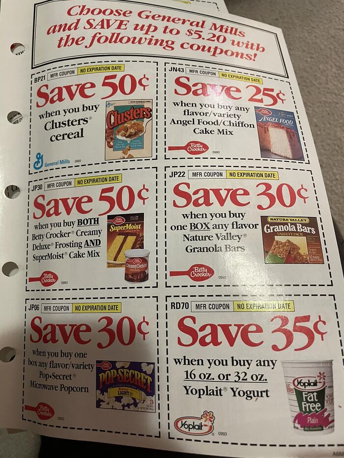 I Found These Coupons In The Back Of A Recipe Book From 1994. They Say No Expiration Date So I’m Going To Try To Use Them