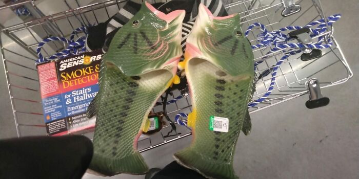 Fish Flops I Found At Goodwill In Lebanon