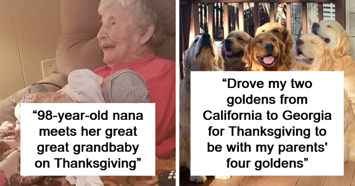 From Feasts To Family Hugs, Here’s 80 Bits Of Thanksgiving Joy Captured In Pictures