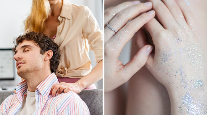 Woman Accidentally Covers Her Situationship In Glitter, It Helps Her Realize He’s Her Boyfriend