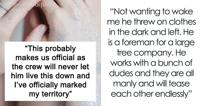 Man Goes To Work Covered In Glitter, The Teasing Makes Him Realize He’s In Love With His GF