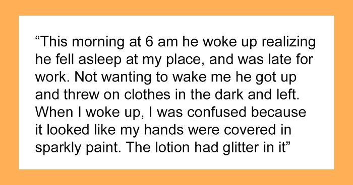 Man Goes To Work After GF’s Back Rub In The Dark, Realizes They Should Have Turned The Lights On