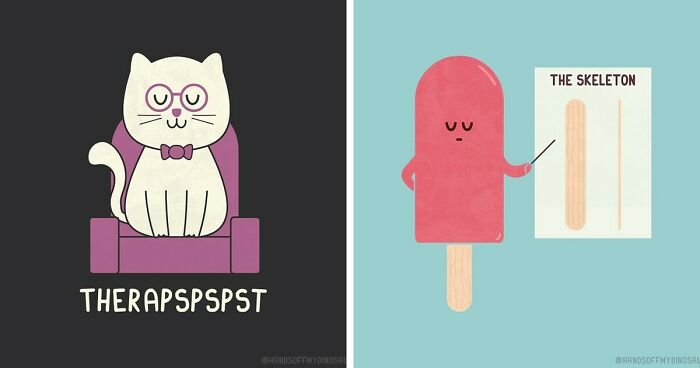 Pun Fun Galore: Teo Zirinis' 37 Illustrations Of Witty Puns And Their Funny Opposites (New Pics)