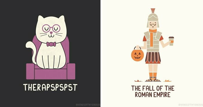 33 Playful Puns By Teo Zirinis And Their Amusing Opposites In New Illustrations