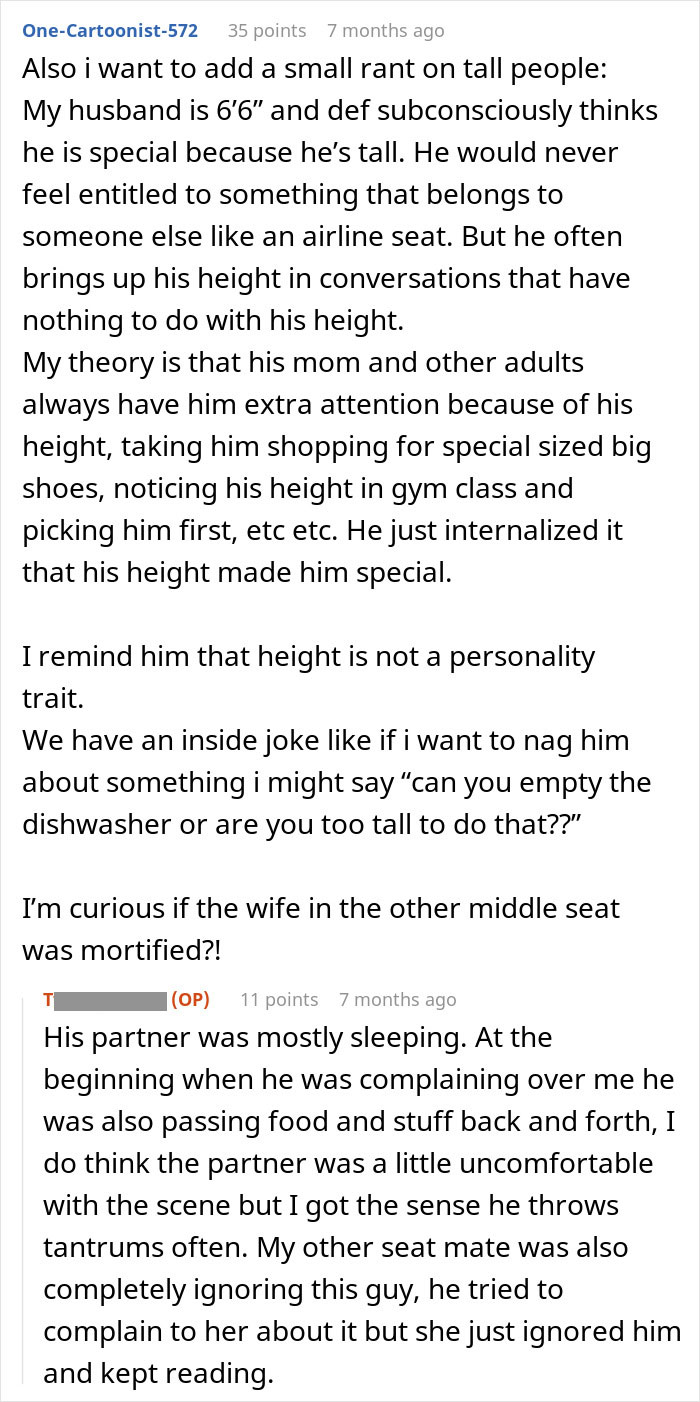 Man Demands To Swap Seats Because His Legs Are So Long, Throws A Flight-Long Fit When Refused