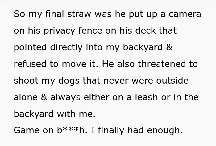 “I Finally Had Enough”: Woman Done With Crotchety Neighbor Making Life Hell, Gets Petty Revenge