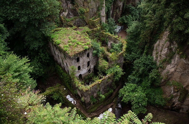 Vallone Dei Mulini, Park In Sorrento, Italy