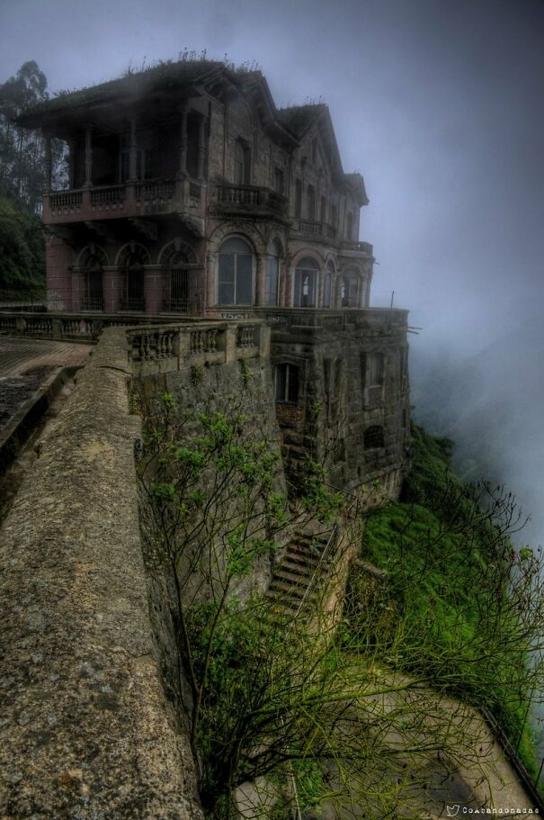 Abandoned Hotel At Tequendama Falls, Columbia