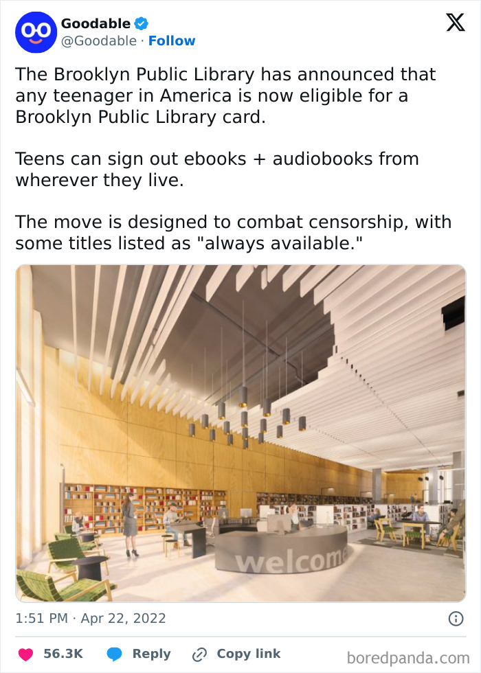 Brooklyn Librarians Subverting Censorship & Allowing Any Teenager In America To Have A Library Card