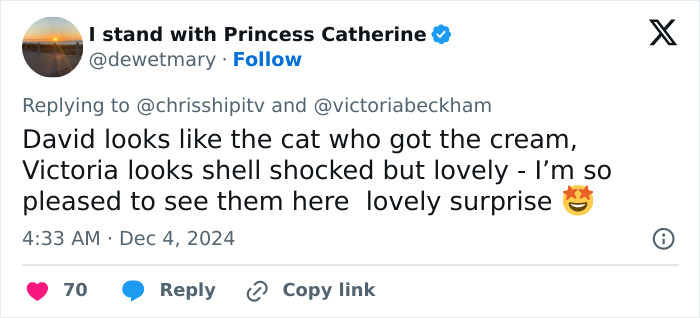 David Beckham Praised For Sweet Gesture Which Calmed Wife Victoria At Buckingham Palace Banquet