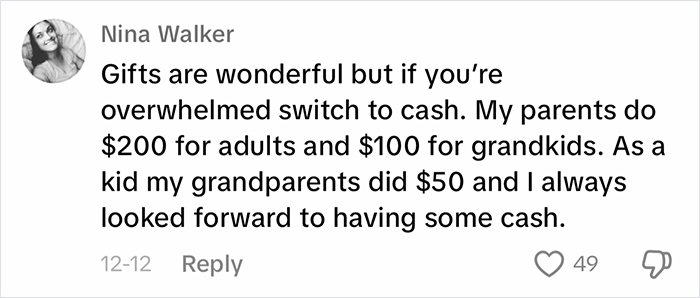 Parents Wonder, "How Long Can I Continue To Do This?", Decide Not To Buy Each Kid A Gift