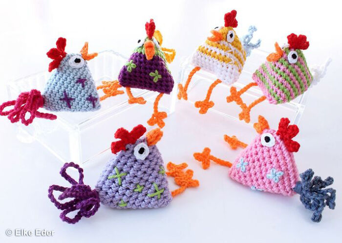 Granny Squares Gone Chirpy—meet The Chick Squad