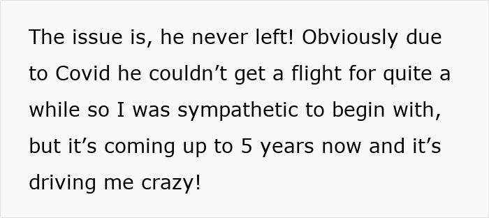 Deadbeat Freeloader BIL Comes For A Visit That Never Ends, Frustrated Woman Dumps BF, Moves Out