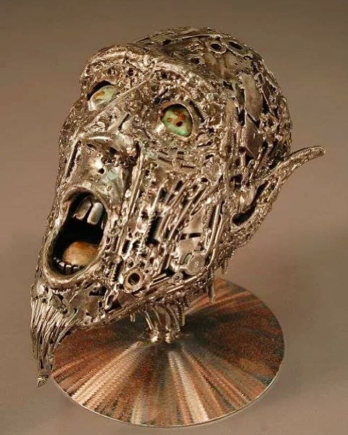 Artist Revives Used Metal From Landfill By Reusing It For His Amazing Sculptures (24 New Pics)