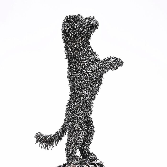 Artist Revives Used Metal From Landfill By Reusing It For His Amazing Sculptures (24 New Pics)