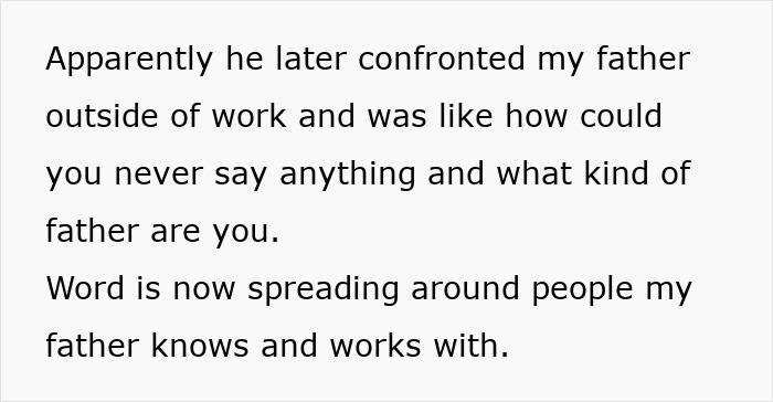 Drama Erupts After Lady Tells Dad’s Boss What An Awful Father He Was, Dad Hits Back With Insults