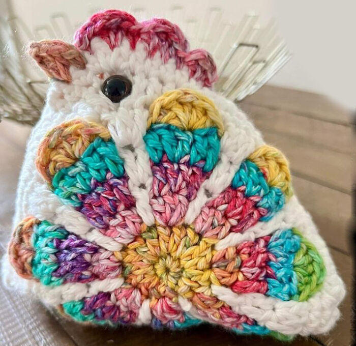 Granny Square Evolution: The Chickening!