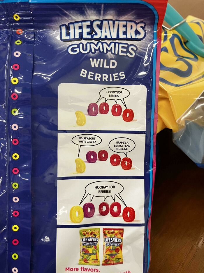 I Found This Lifesaver Gummies Packaging Very Wholesome :)