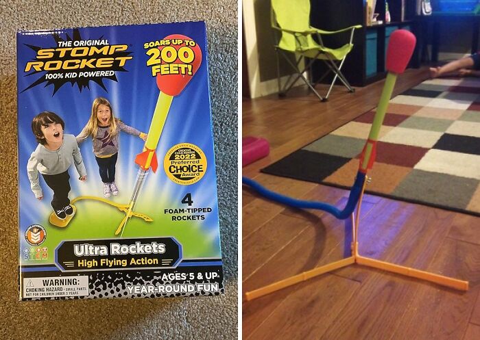 Launch Into Fun With The Stomp Rocket Rocket Launcher And Let Your Kids Build And Launch Their Own Rockets