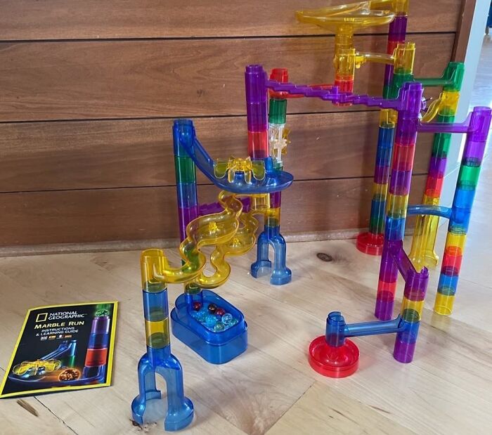 Light Up The Room With The Glowing Marble Run And Let Your Kids Build A Mesmerizing Track That Shines In The Dark