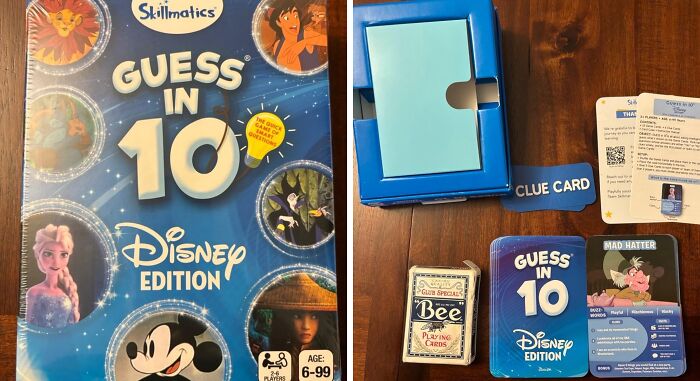 Play And Learn With Guess In 10 Disney Edition And Let Your Kids Enjoy A Fun, Fast-Paced Guessing Game Featuring All Their Favorite Disney Characters. It's A Blast For The Whole Family!