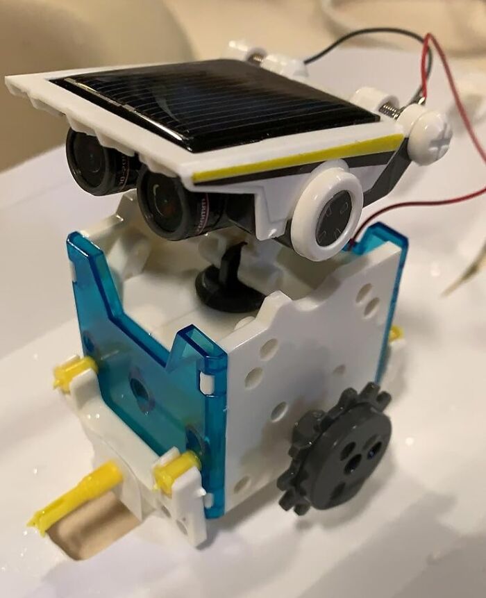 Build And Power Your Own Creations With This Solar-Powered DIY Robot And Ignite Your Child's Passion For Engineering And Renewable Energy. It's Fun And Educational!