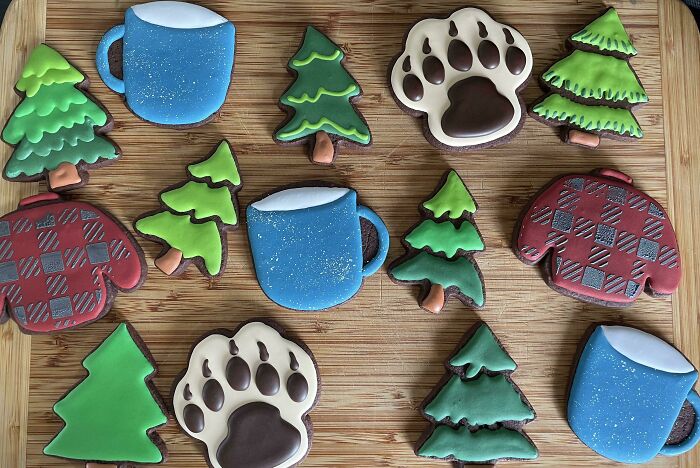 My Girlfriend Made Cookies For Our Upcoming Camping Trip To Glacier National Park