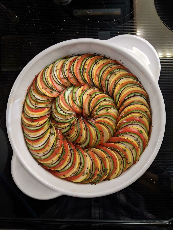 Late Night Ratatouille - Before Baking