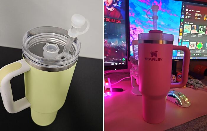 Keep Your Drinks Contained With A Silicone Spill Stopper For Tumbler Straws. It Prevents Leaks And Spills, Ensuring Your Drinks Stay In The Cup Where They Belong