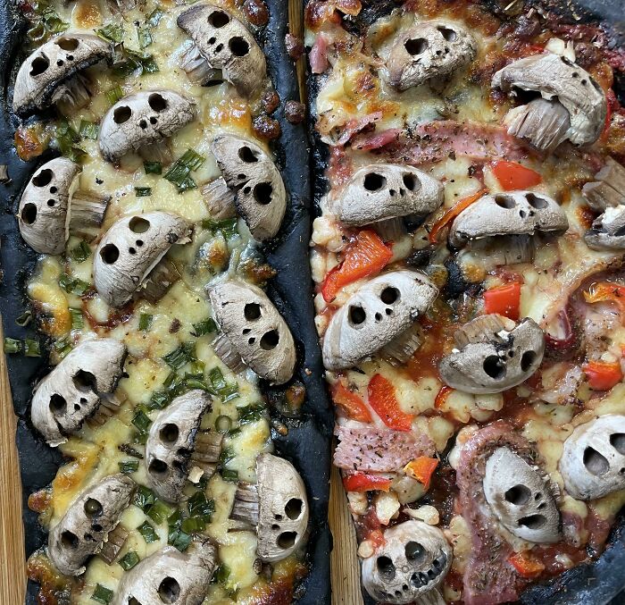 Halloween Pizza 💀🍕