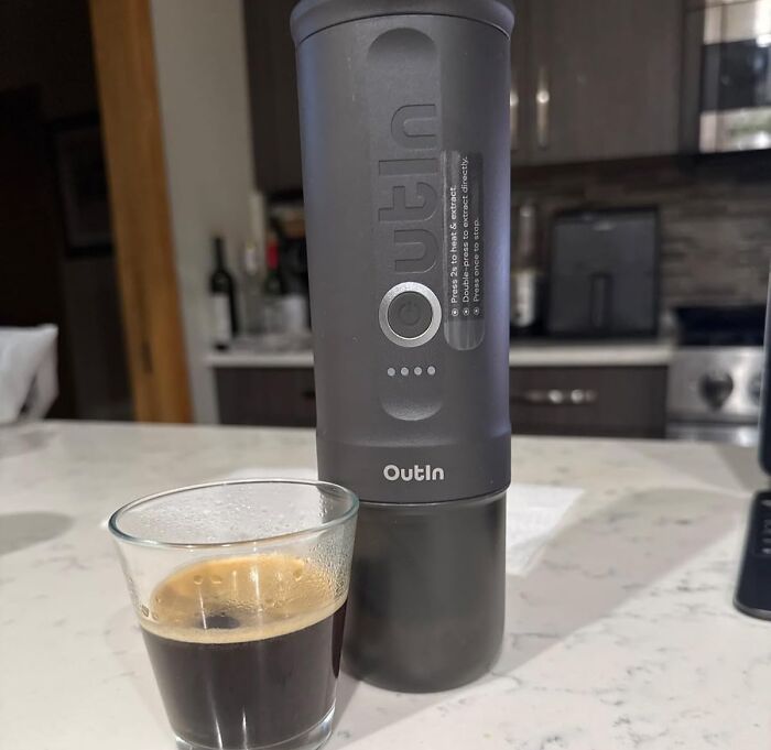 It Looks Like Caffeine Lovers Scored Big This Black Friday With Portable Electric Espresso Machines