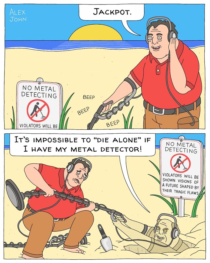 Ghost Of Metal Detector Future