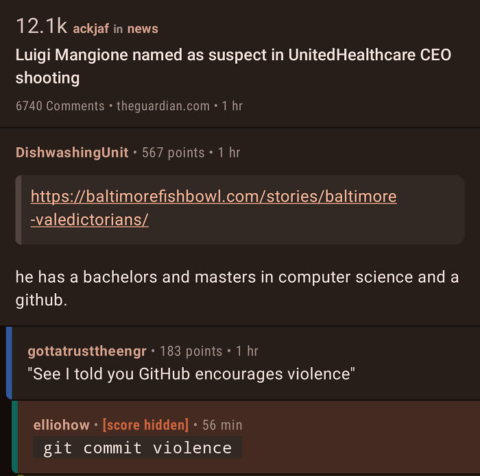 Githubencouragesviolence