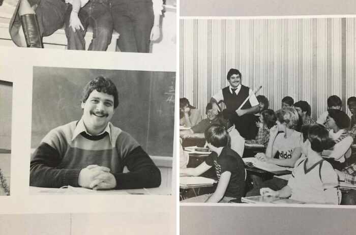 My Dad In His Early Years Of Teaching High School Math, Late ‘70s