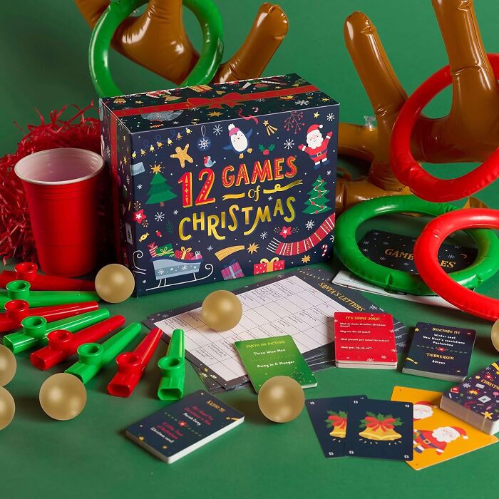  There Is No End In Sight To The Fun That You Will Be Having With This Christmas Game Pack That Comes With 12 Amazing Games!